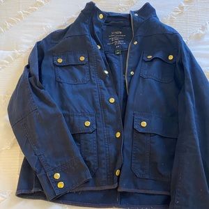 J. Crew button up, lightweight jacket